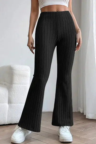 High Waist Comfy Flared Pants