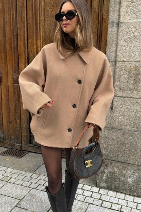 Oversized Wool Coat