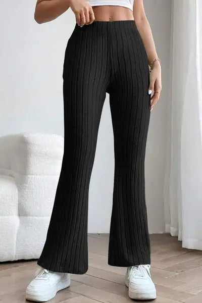 High Waist Comfy Flared Pants