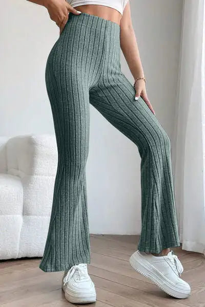 High Waist Comfy Flared Pants